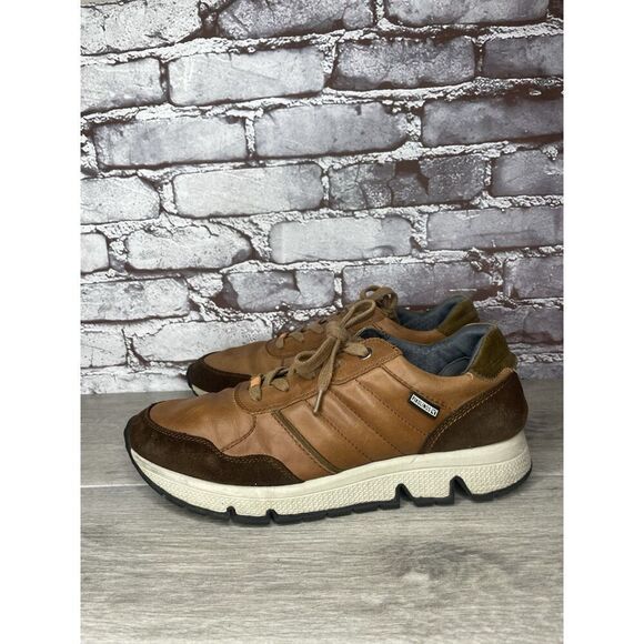 Pikolinos Ferrol M9U-6139 Brown Comfort Leather Lace Up Casual Shoes Men 42EU/9M main image 7
